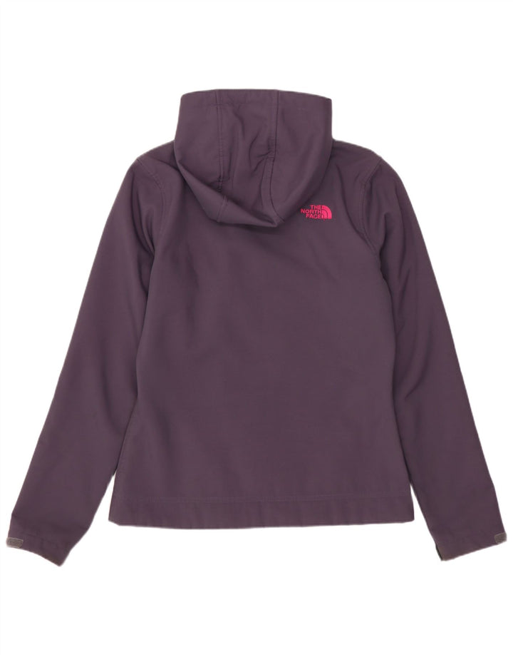 THE NORTH FACE Veste coupe-vent à capuche pour femme UK 10 Small Violet