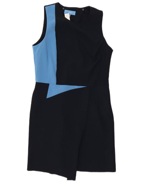 Next Robe fourreau sans manches pour femme UK 44 Large Bleu Marine Colorblock