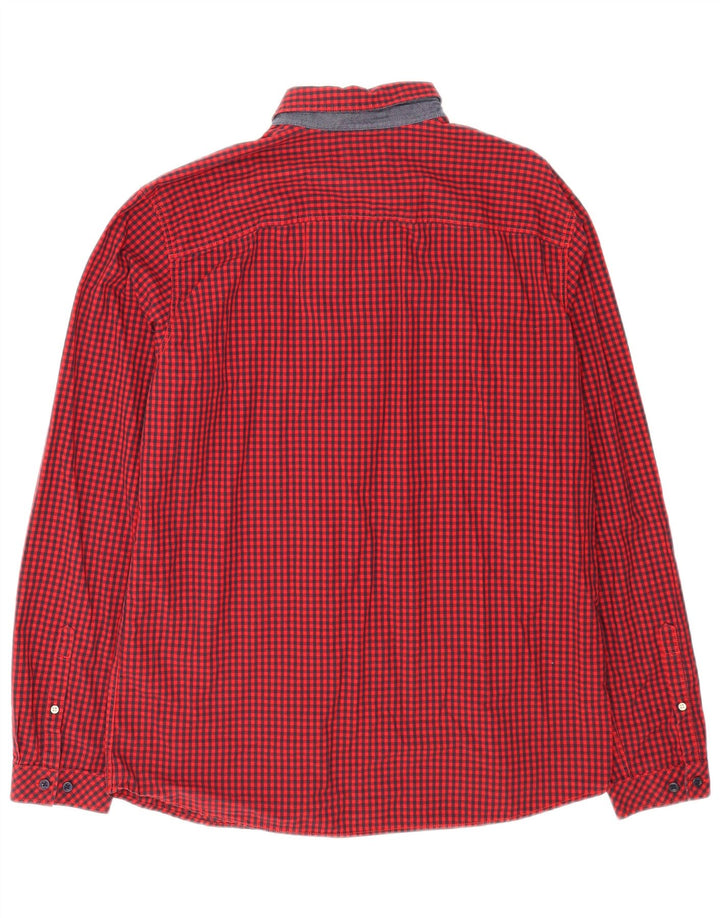 Jack & Jones Chemise Homme XL Rouge Vichy Coton