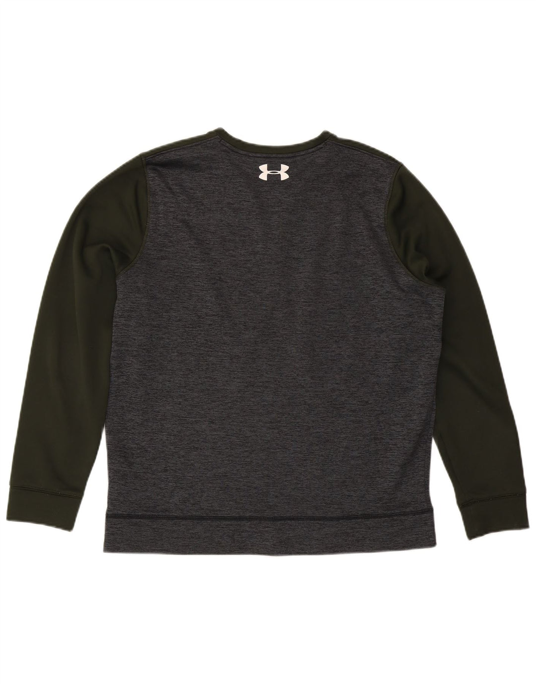 UNDER ARMOUR Sweat-shirt Cold Gear pour femme UK 16 Large Kaki