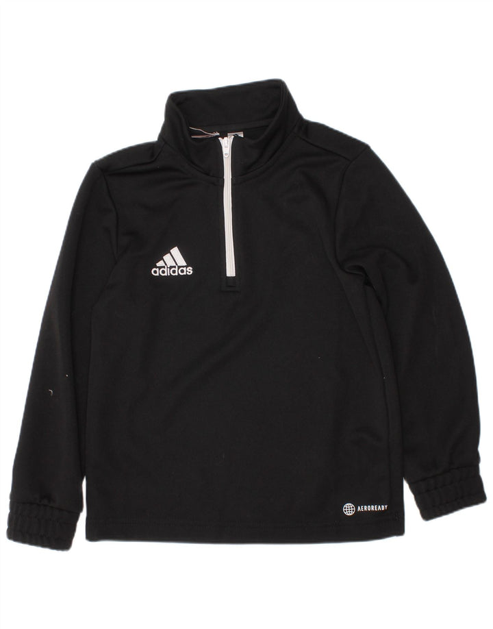 ADIDAS Haut de survêtement Aeroready Graphic pour garçon 5-6 ans Noir