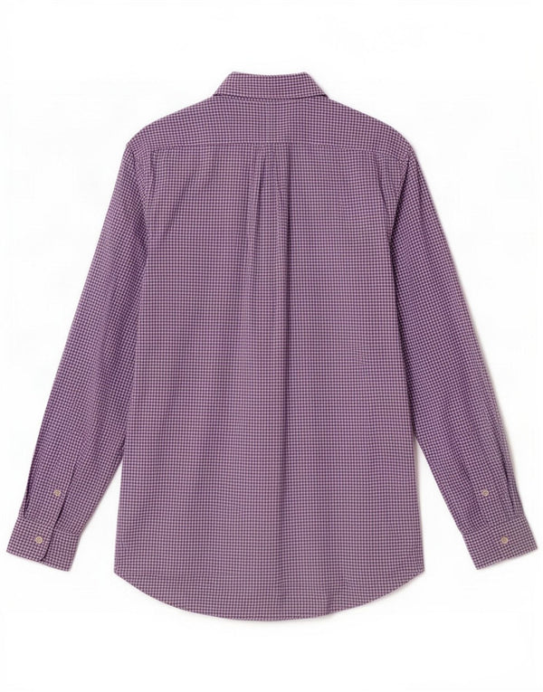 Polo Ralph Lauren Chemise Homme Violet Moyen Vichy Coton