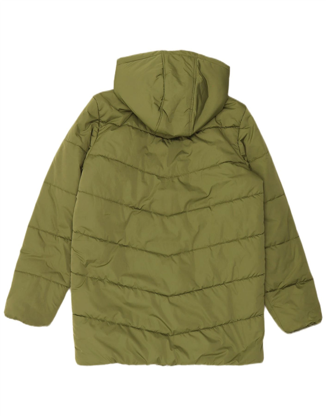 Vans Manteau rembourré à capuche pour femme UK 16 Large Vert