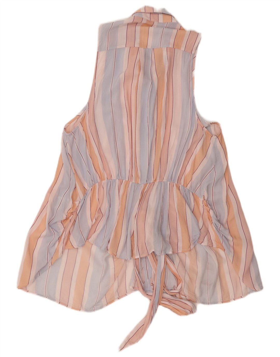 Free People Chemise Chemisier Femme UK 42 Medium Multicolore Rayé