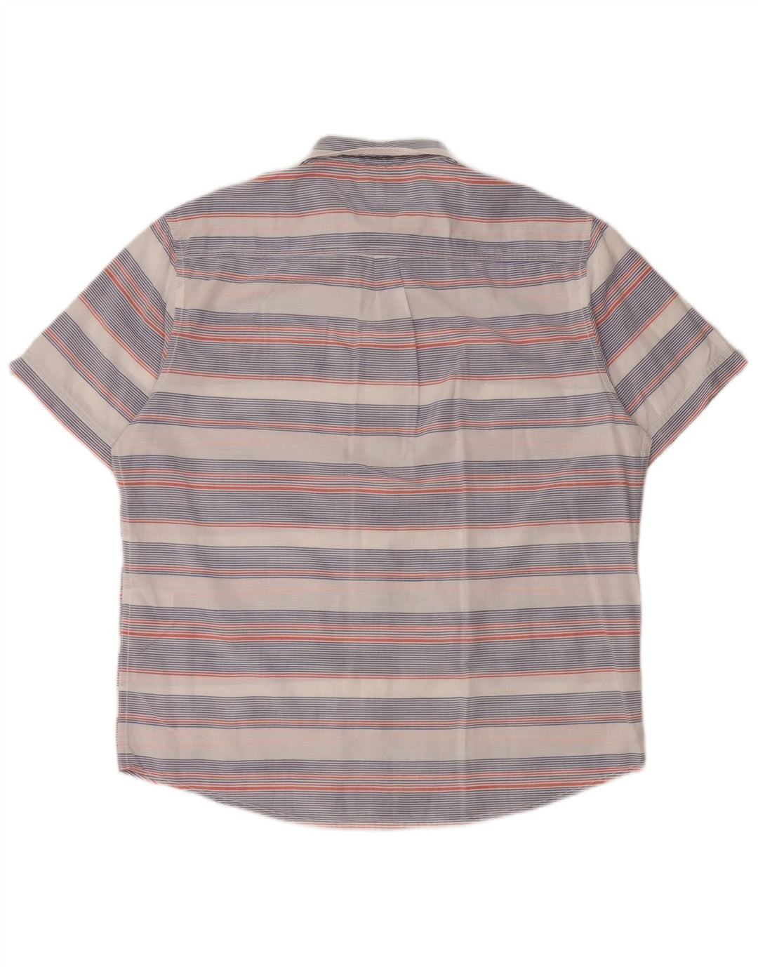 JAMES PRINGLE Chemise à manches courtes homme en coton rayé blanc moyen