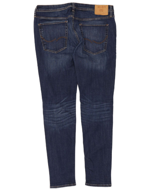 Jack & Jones Jean Skinny Tom W36 L32 Homme Bleu Marine Coton