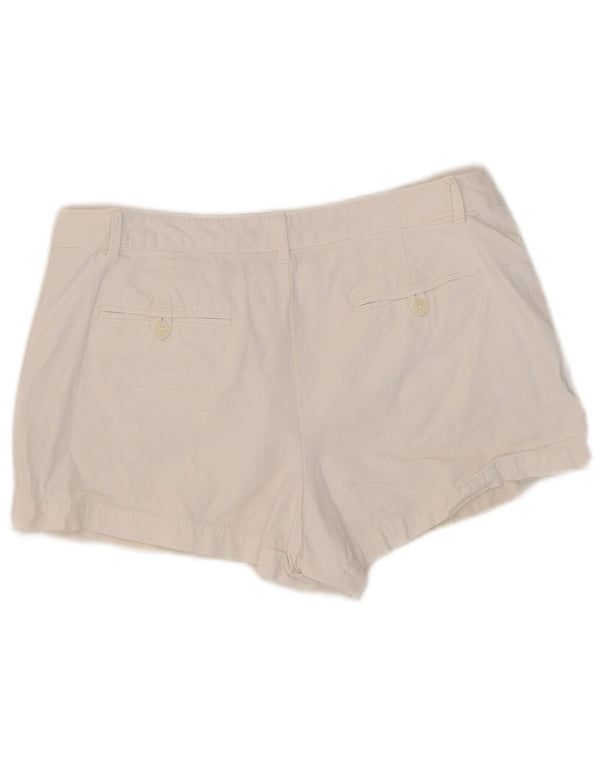 Gap Womens Hot Pants US 10 Large W32 Coton Blanc