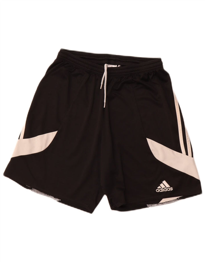 ADIDAS Short de Sport Climalite Homme Noir Moyen Polyester Colorblock