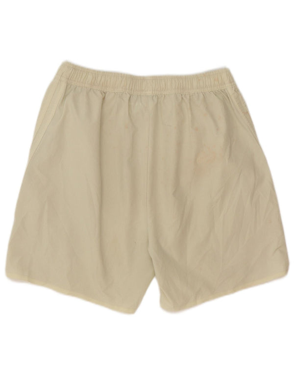 Ellesse Short de sport pour hommes, grand, jaune, polyester