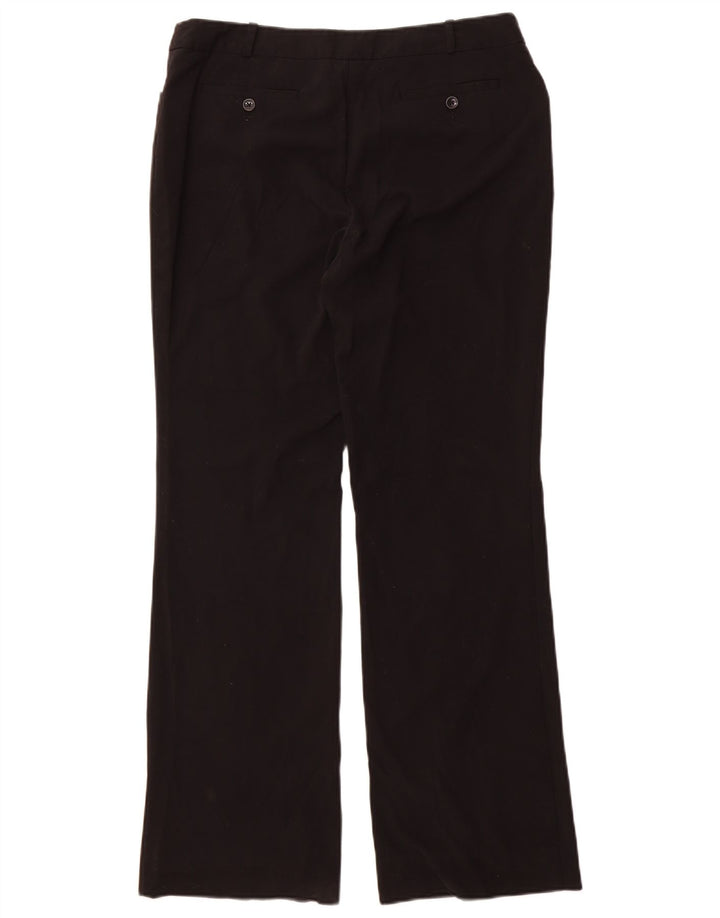Mossimo Pantalon décontracté bootcut pour femme US 10 Large W34 L32 Noir Polyester