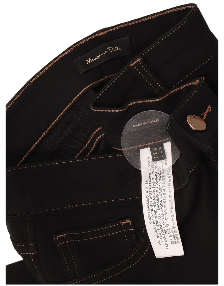 Massimo Dutti Jean Slim Femme EU 38 Petit W28 L30 Coton Noir