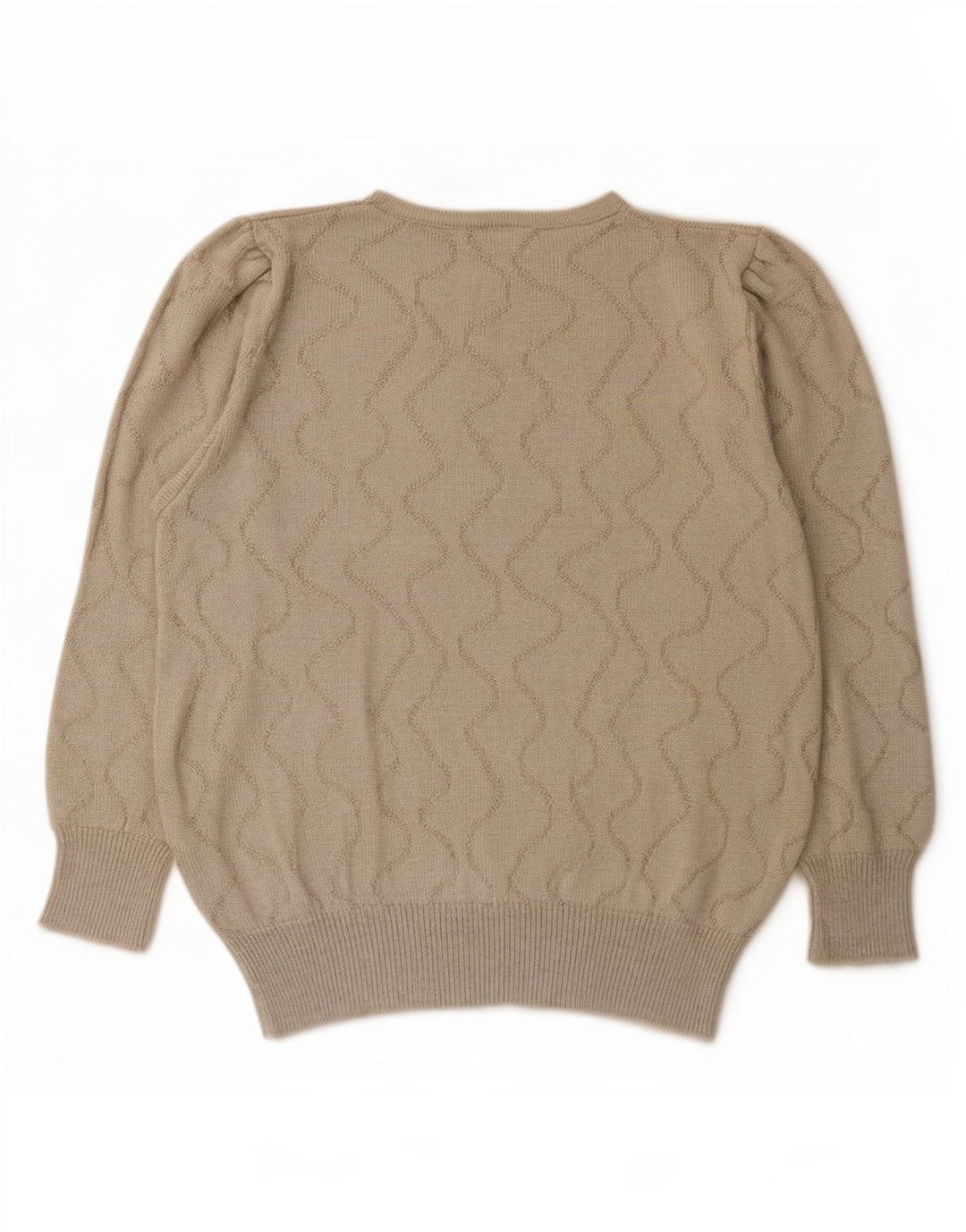 Rabe Pull graphique à col rond pour femme EU 38 Gris moyen rayé