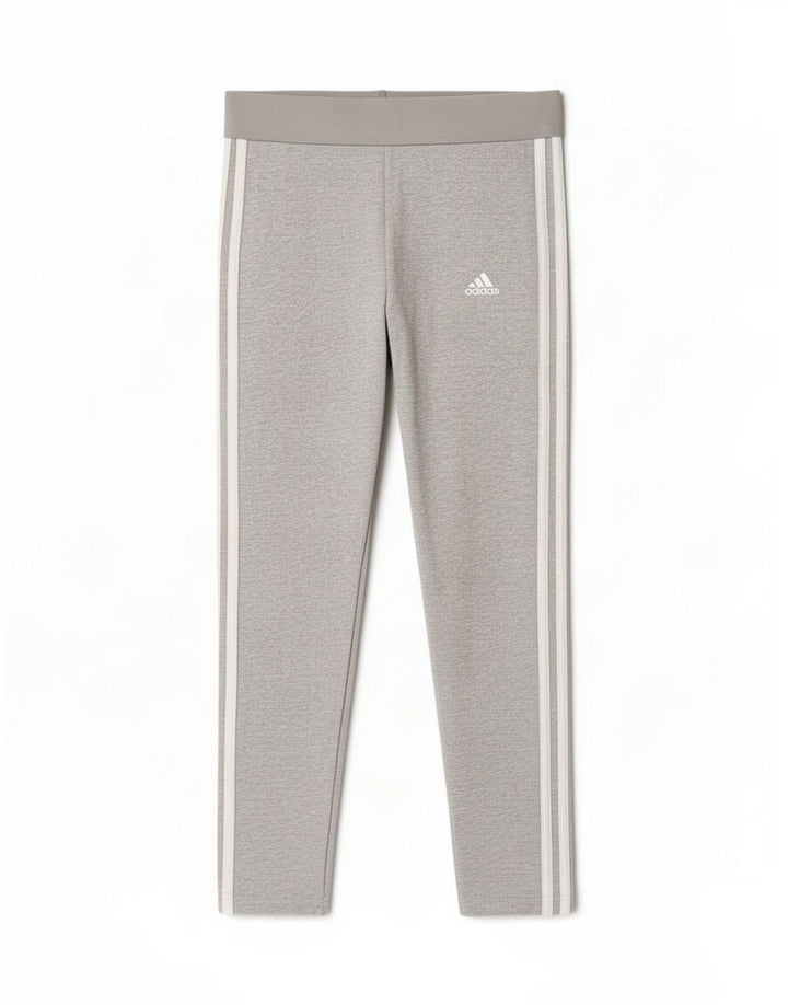 Adidas Leggings Femme UK 8/10 Petit Gris
