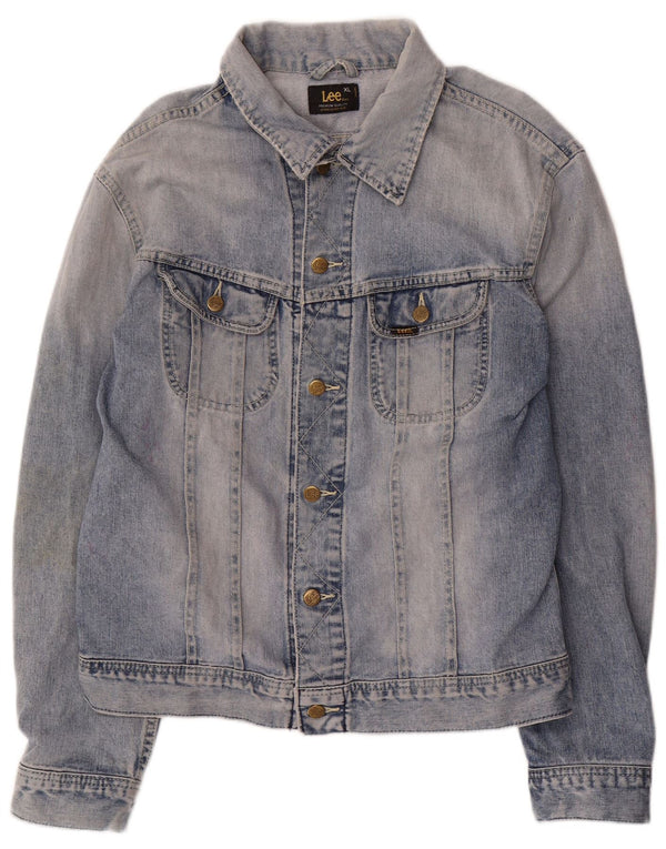 LEE Veste en jean pour homme UK 42 XL Bleu