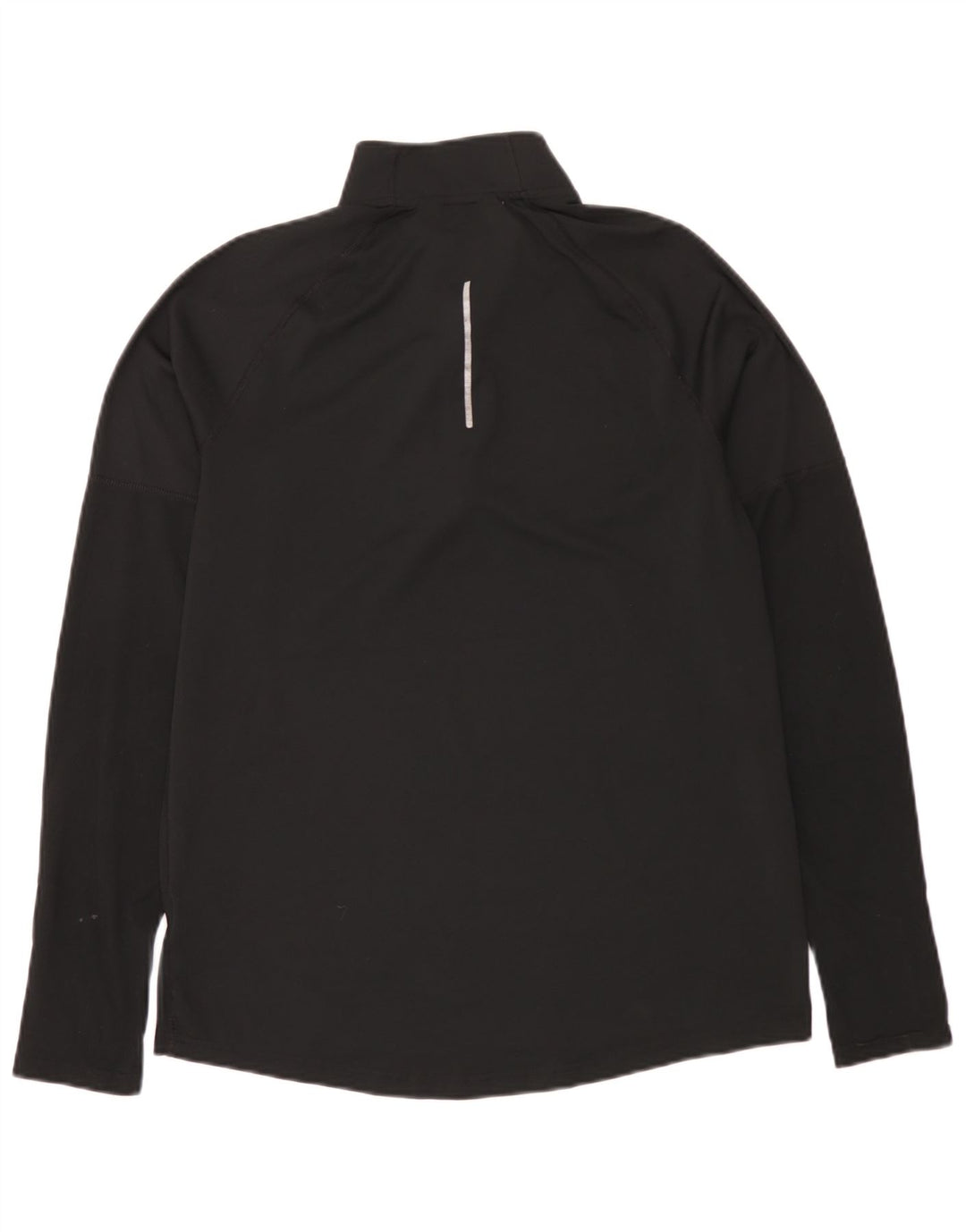 Nike Hommes Dri Fit Zip Neck Pull Survêtement Haut Noir Moyen Polyester