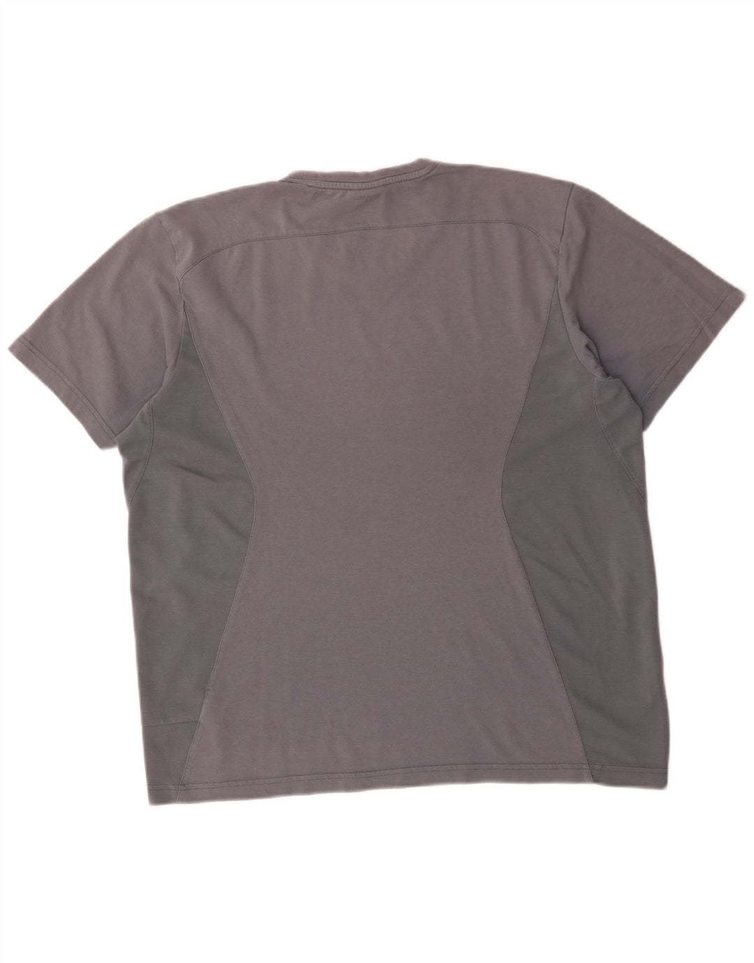 Adidas T-Shirt Homme Haut Large Gris Coton