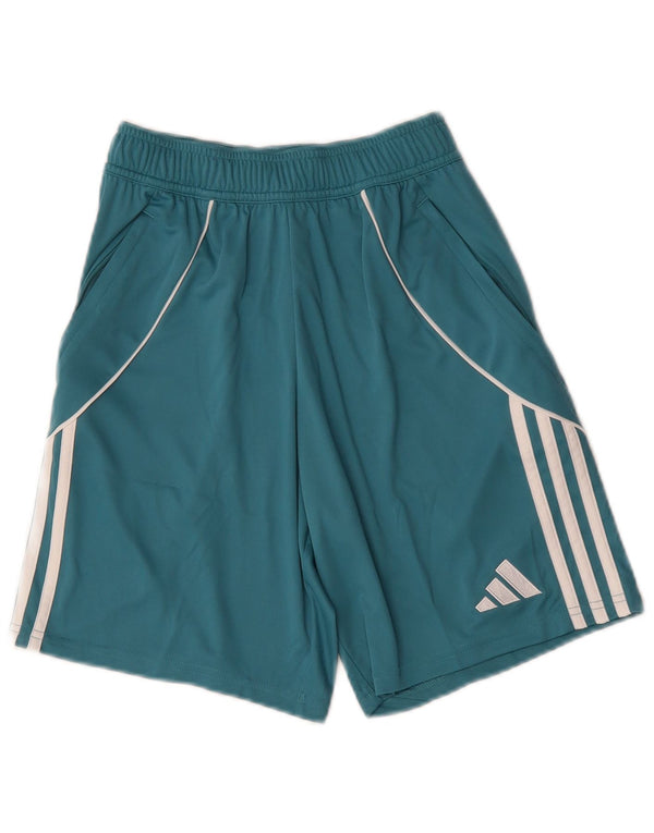 Adidas Short de sport coupe régulière pour homme XS Vert Polyester Sports