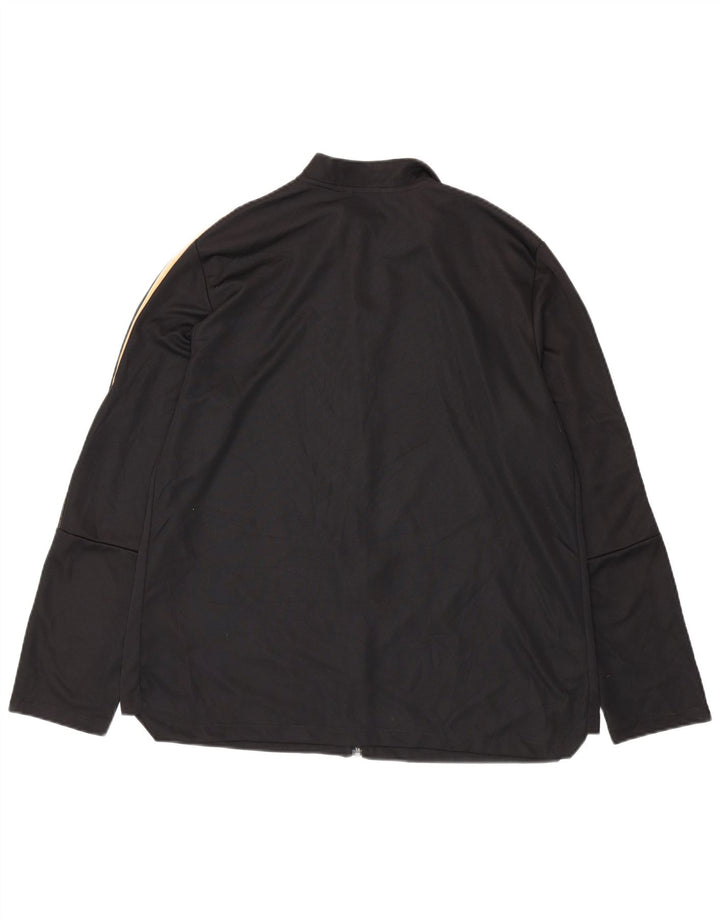 ADIDAS Veste de survêtement Aeroready pour femme UK 24/26 2XL Noir Polyester