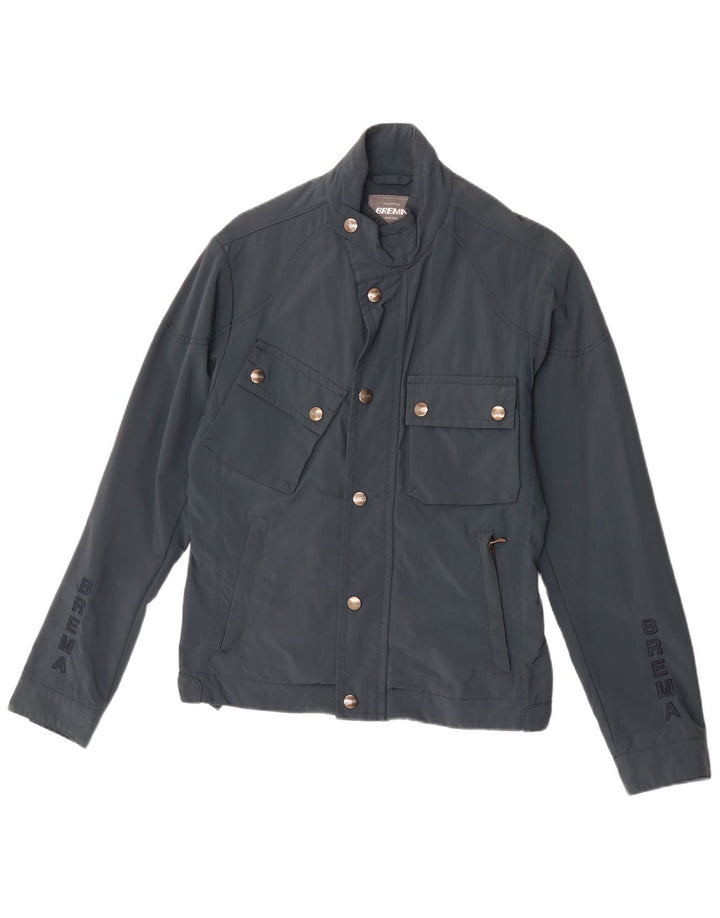 Brema Veste Utilitaire Graphique IT 48 Homme Bleu Marine Moyen Polyamide