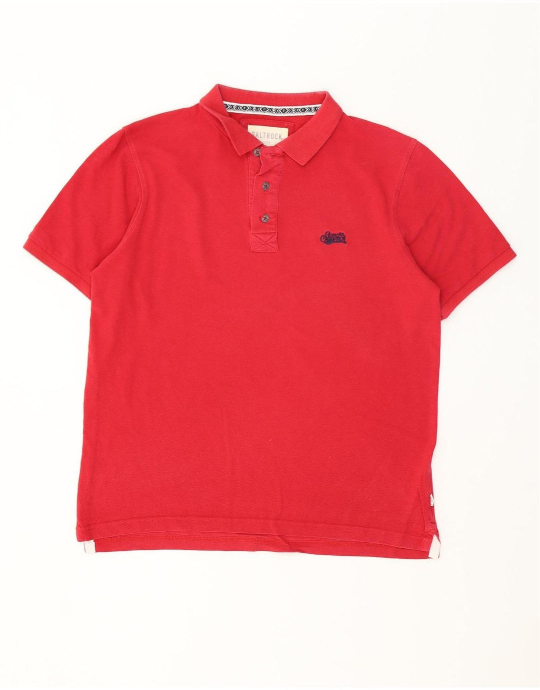 Saltrock Polo Homme Rouge Moyen Coton