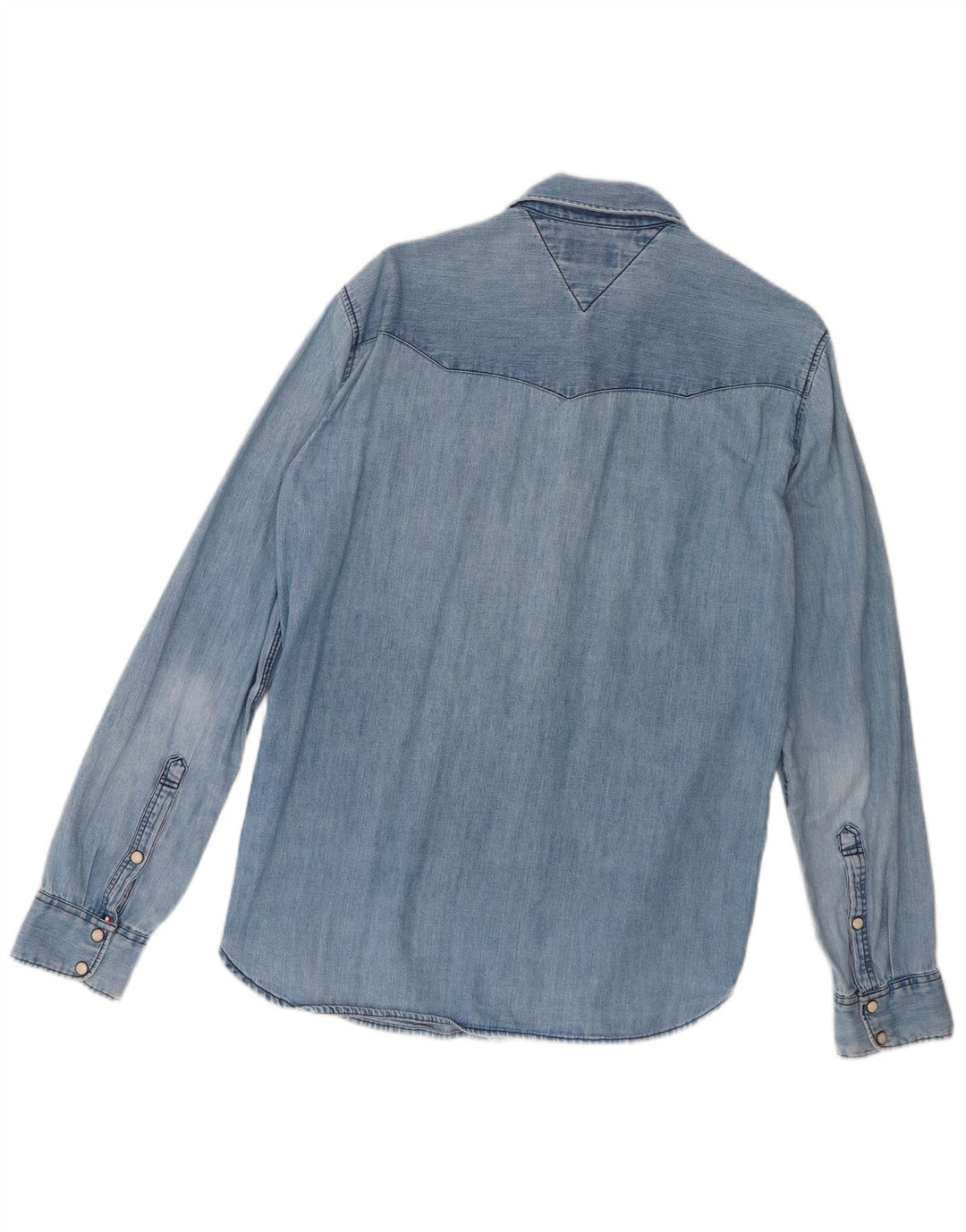 Tommy Hilfiger Chemise en Jean Homme Petit Bleu Coton