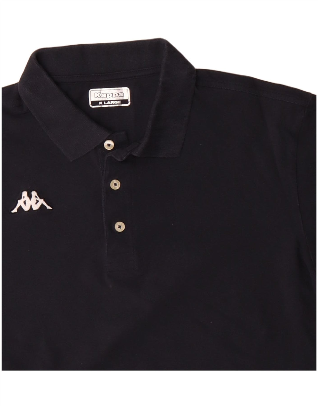 Kappa Polo Homme XL Bleu Marine Coton