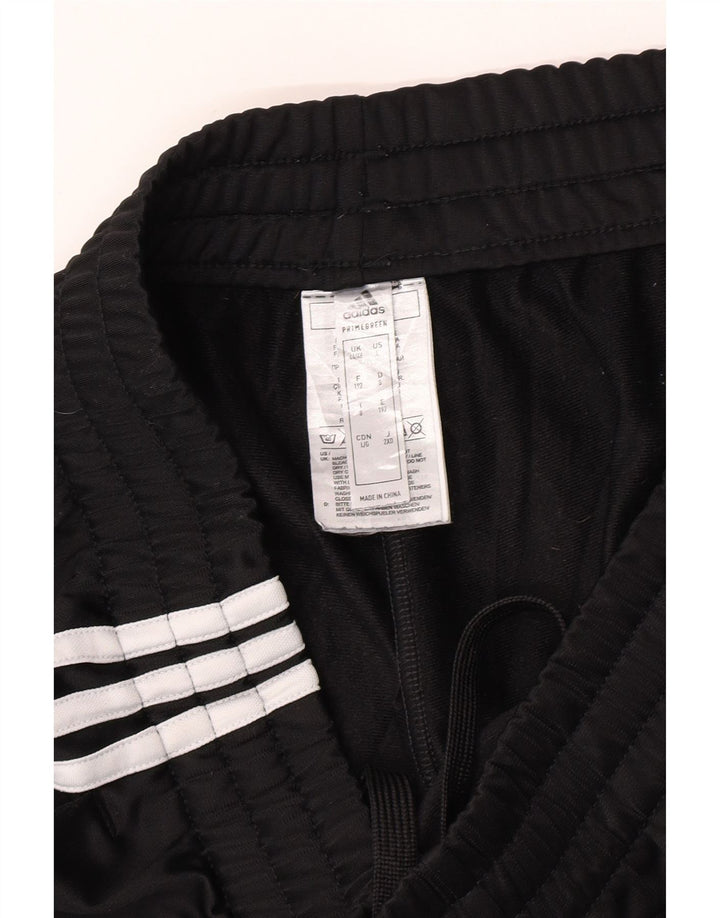 Adidas Pantalon de survêtement pour homme Joggers UK 44/46 Large Noir Polyester