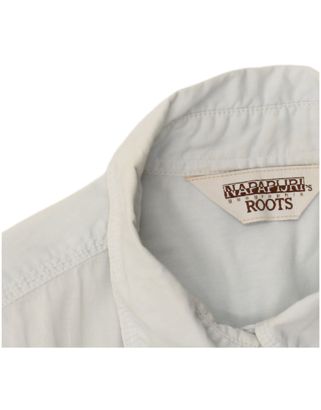 NAPAPIJRI Chemise surdimensionnée Geographic pour femme UK 10 Small Bleu