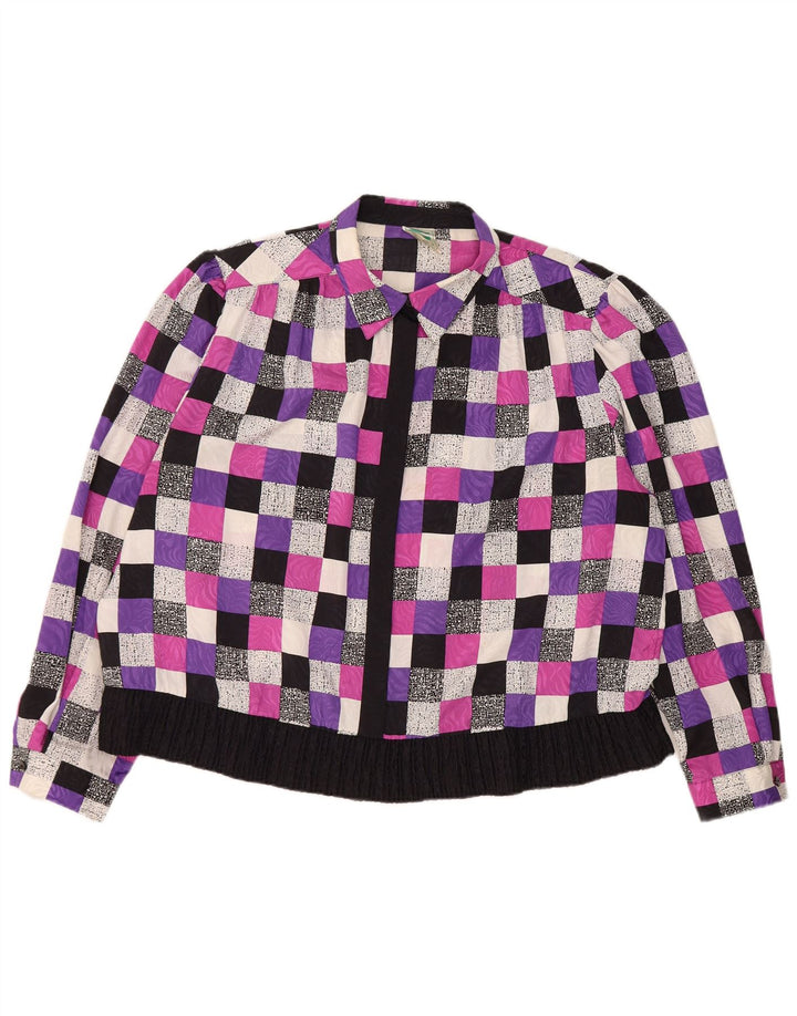 Frankenwalder Chemisier à manches longues pour femme IT 48 XL Multicolore