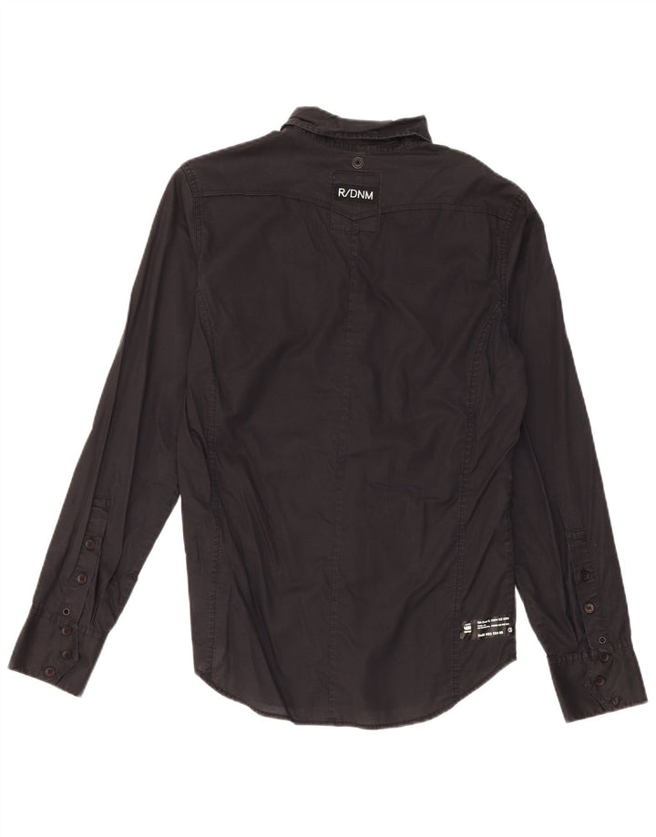 G-Star Homme Chemise Militaire Small Noir Coton