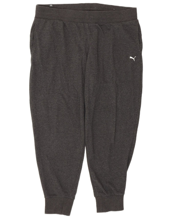 Puma Pantalon de survêtement pour femme Joggers UK 18 XL Gris Coton