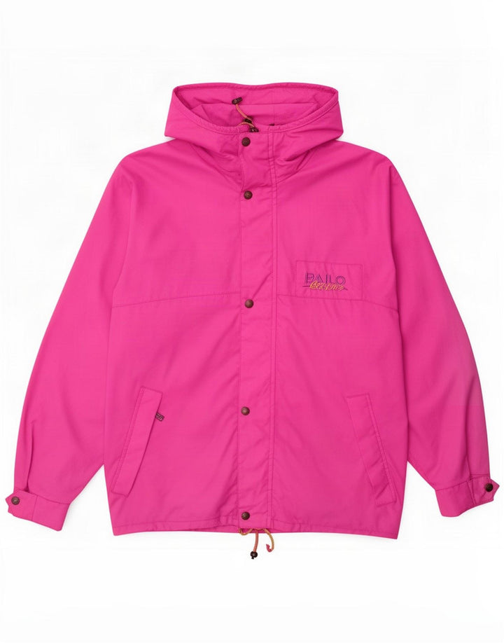 Veste coupe-vent à capuche pour femme River IT 44 Rose moyen
