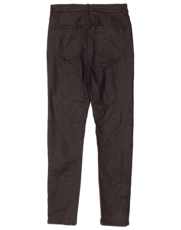 Marks & Spencer Pantalon skinny décontracté pour femme UK 12 Medium W28 L28 Noir