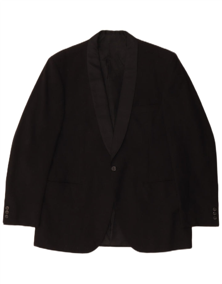 Facis Veste Blazer 1 Bouton Homme IT 52 XL Noir