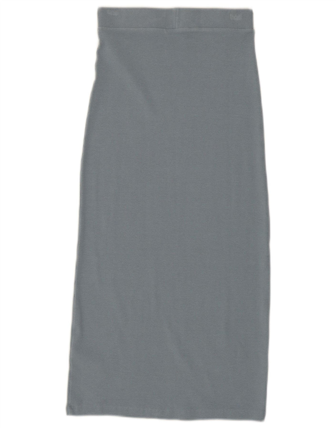 Zara Femme Jupe Midi Taille Haute Petit W26 Bleu