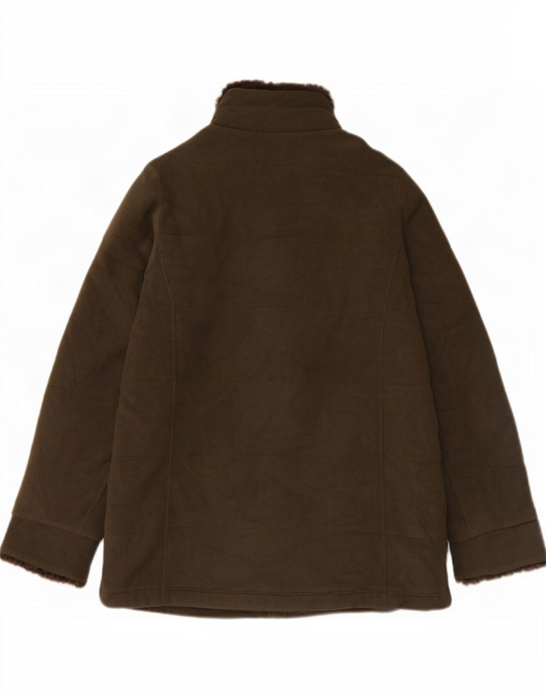 Marks & Spencer Veste polaire pour femme UK 12 Polyester vert moyen
