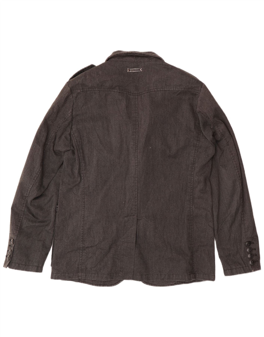 Marlboro Classics Veste utilitaire pour homme EU 50 Grand coton noir