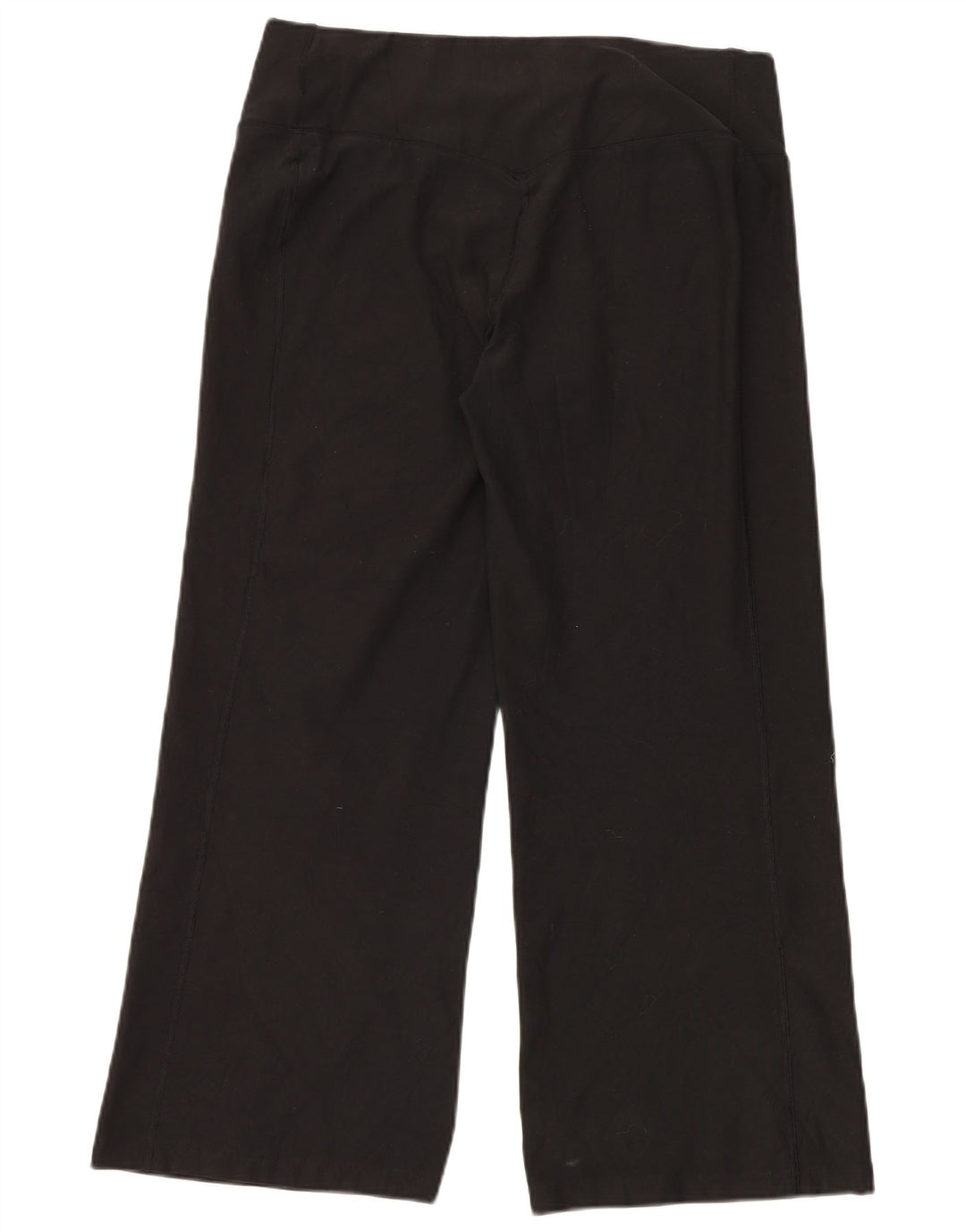 NIKE Pantalon de survêtement Dri Fit pour femme UK 16 Large Noir Polyester