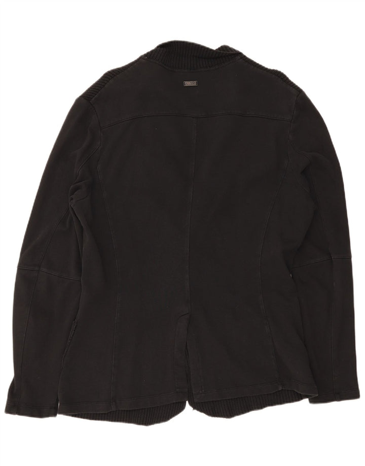 Liu Jo Veste Blazer en Tricot à 3 Boutons pour Homme Petit Noir