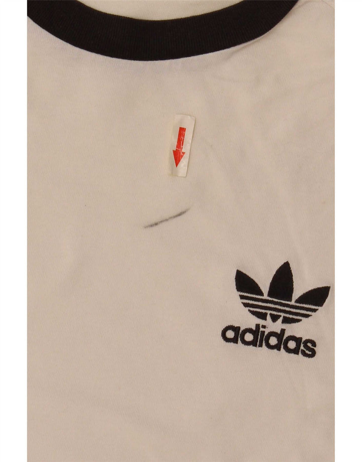 Adidas T-Shirt Homme Blanc Moyen