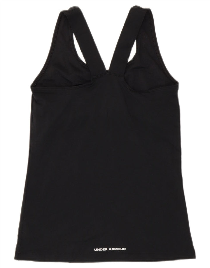 Under Armour Heat Gear Débardeur UK 8 Small Noir Polyester