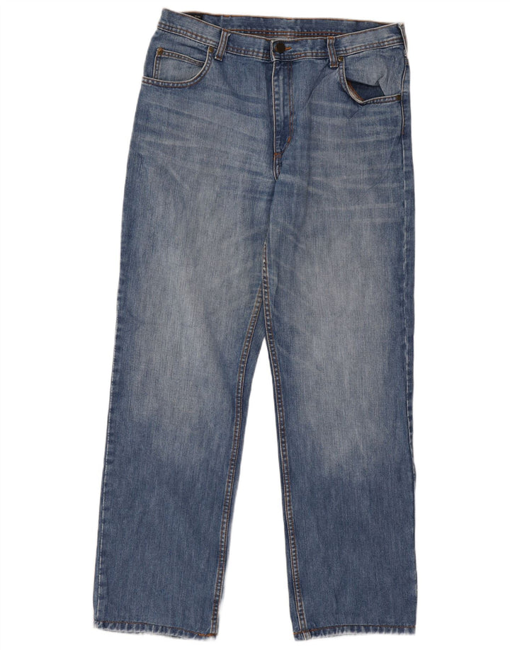 Lee Jean Droit Brooklyn W36 L31 Homme Bleu Coton