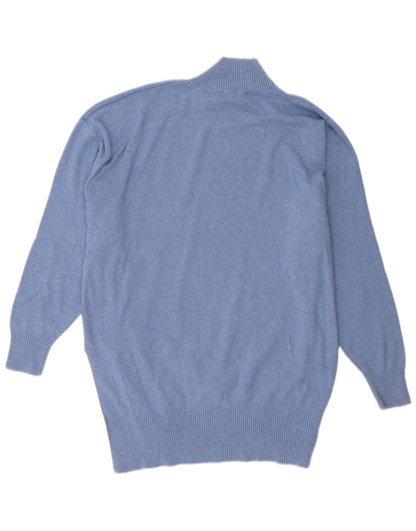 Marks & Spencer Pull col roulé pour femme UK 16 Large Bleu