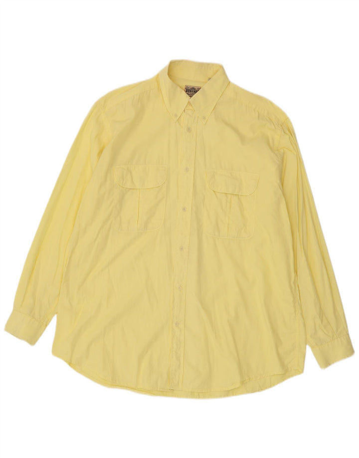 Durango Chemise Homme Taille 16 1/2 42 Grand Jaune