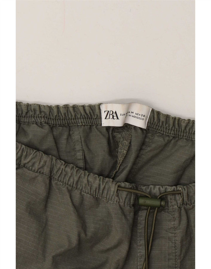 Jupe Longue Zara Femme Moyen W28 Kaki