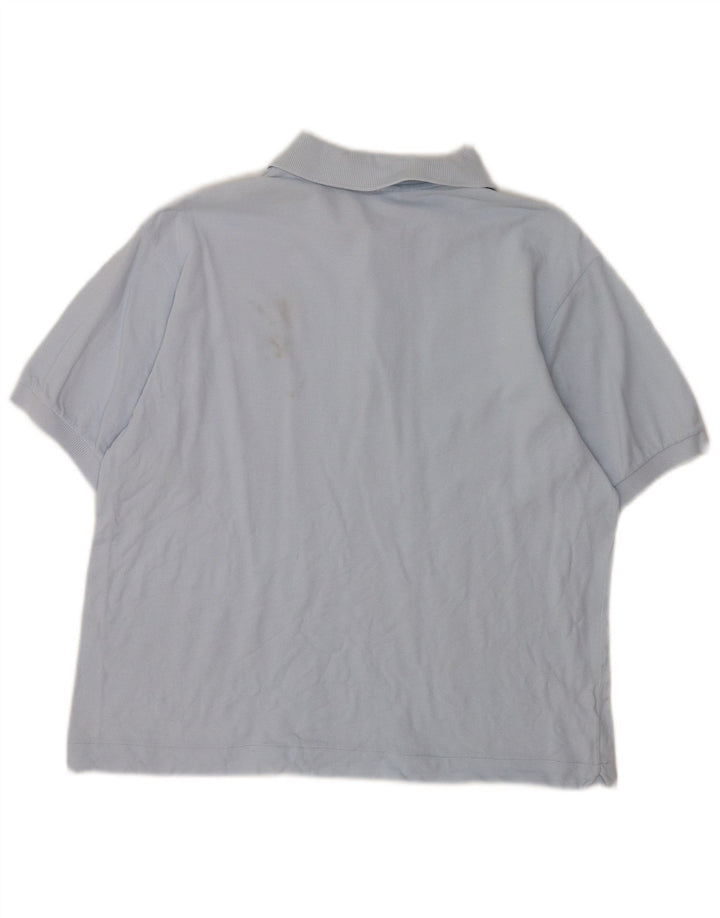 Lacoste Polo Homme Taille 4 Coton Bleu Moyen