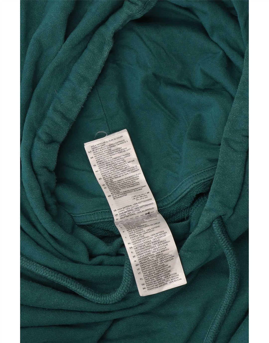 Adidas Pull à capuche pour homme en coton vert moyen