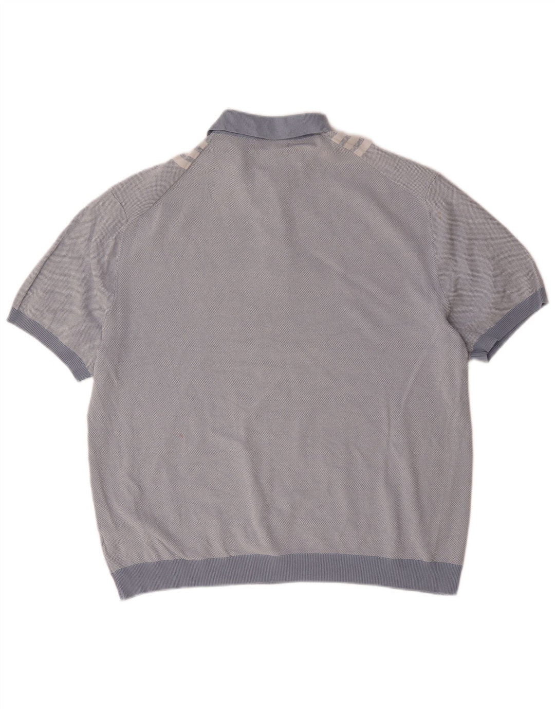Marks & Spencer Polo Homme 2XL Bleu Rayé Coton