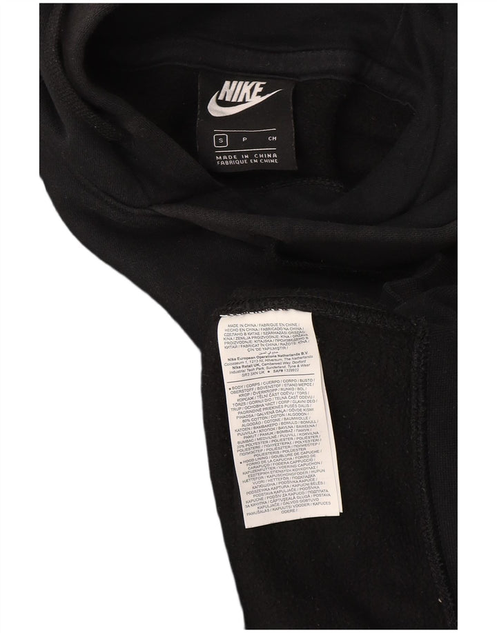 Nike Pull à capuche pour homme Petit coton noir