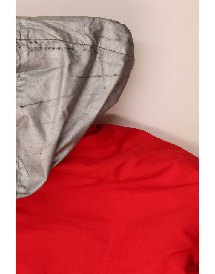 Dubin Veste de ski surdimensionnée à capuche pour femme IT 44 Rouge moyen Colourblock